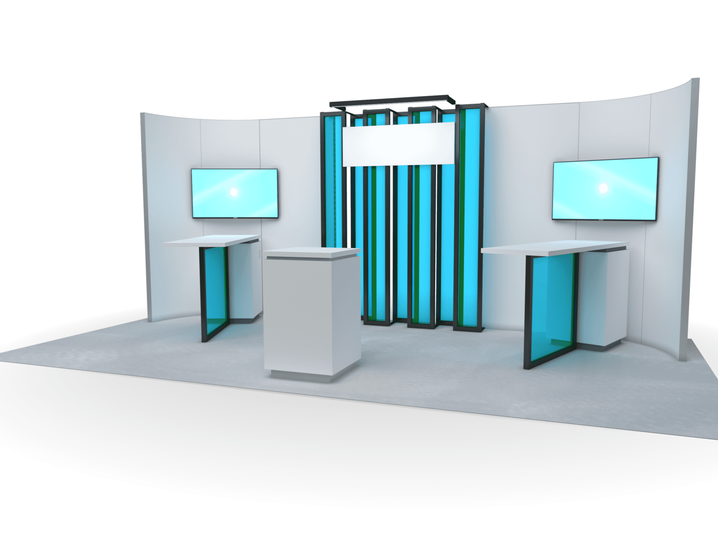 ten by twenty custom exhibit display