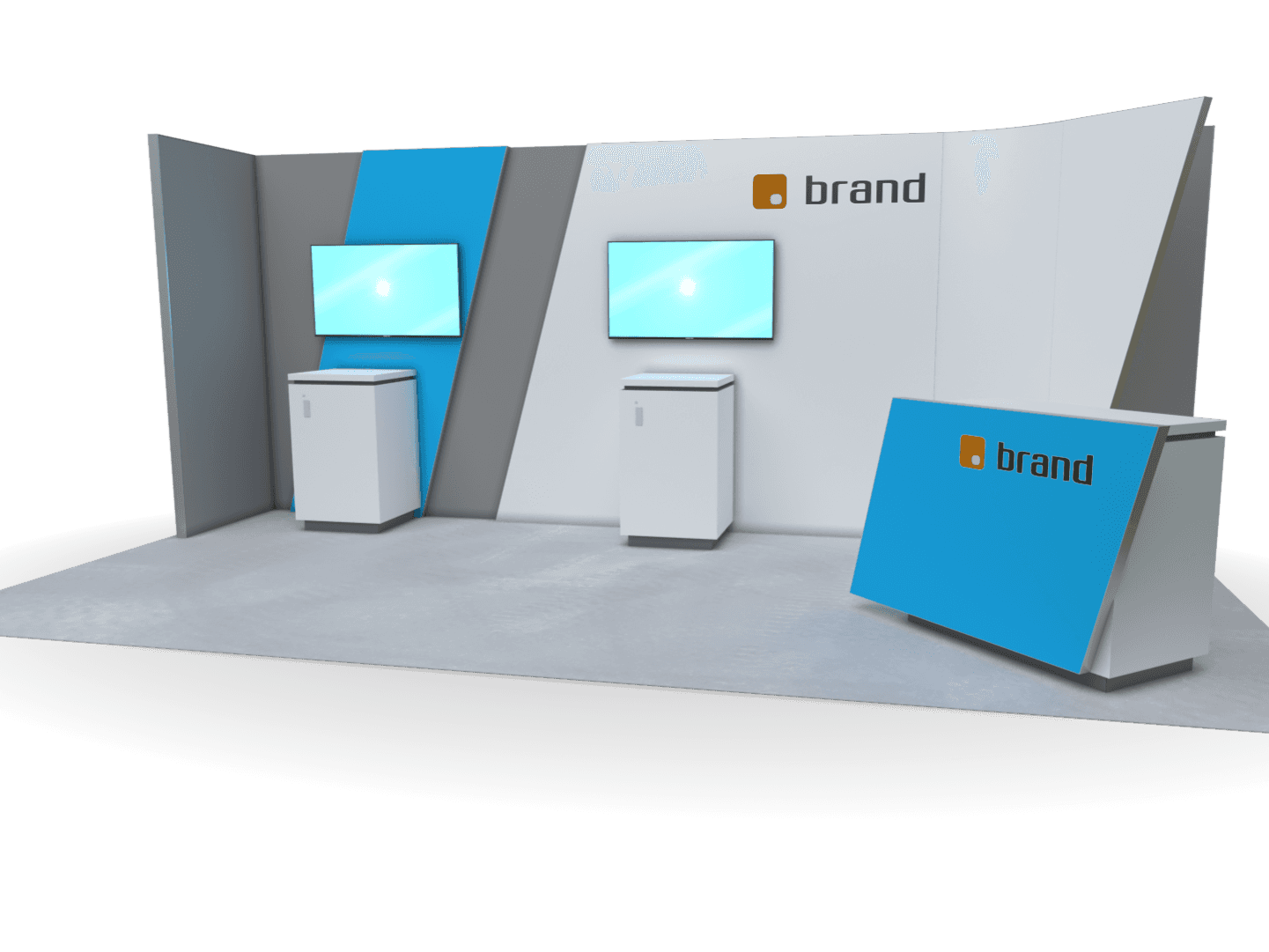 ten by twenty custom exhibit display